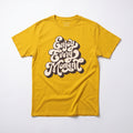 'Enjoy Every Moment' Yellow Graphic Tee