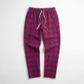 Berry & Navy Plaid Pajama Pants