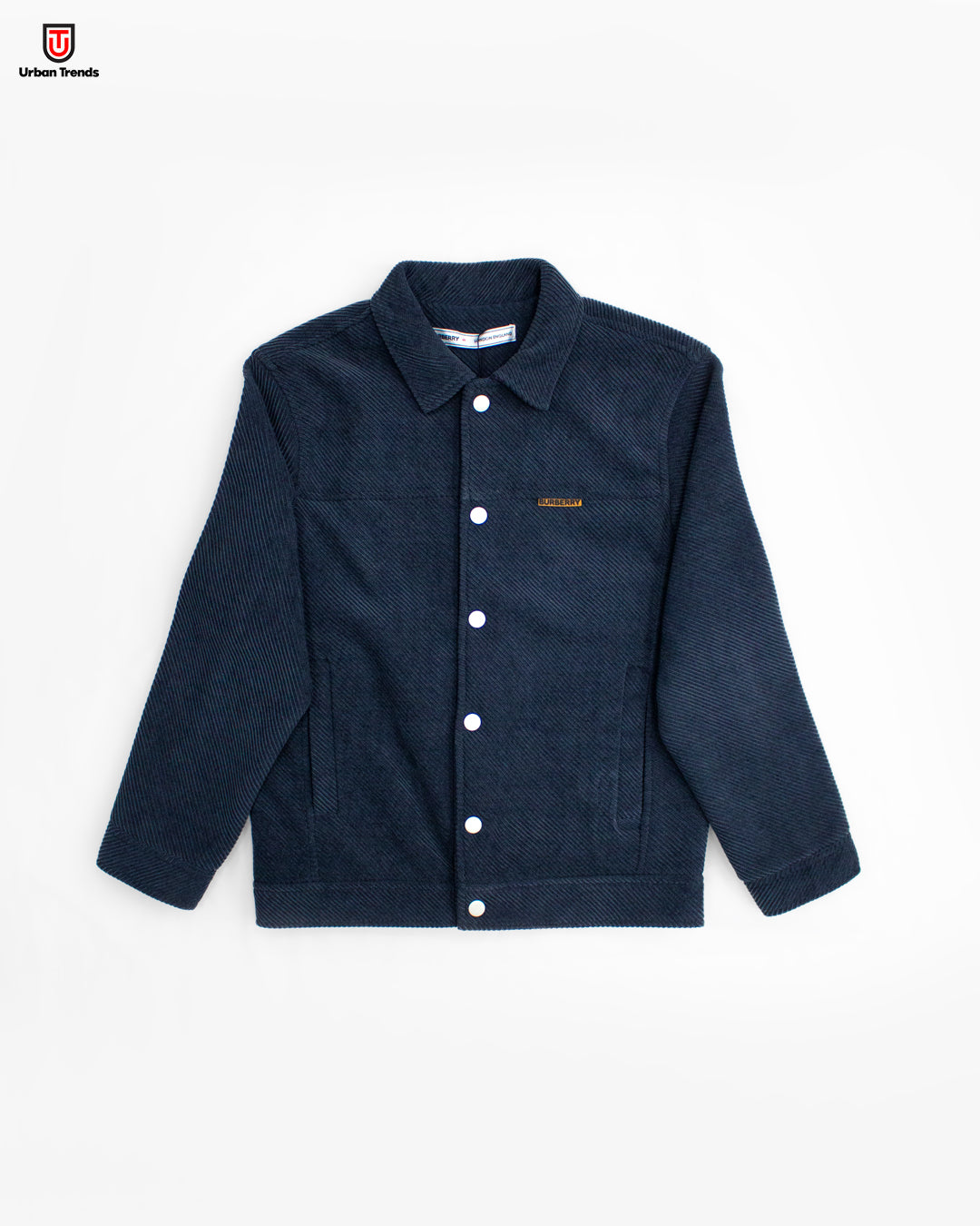 Premium Navy Corduroy Jacket