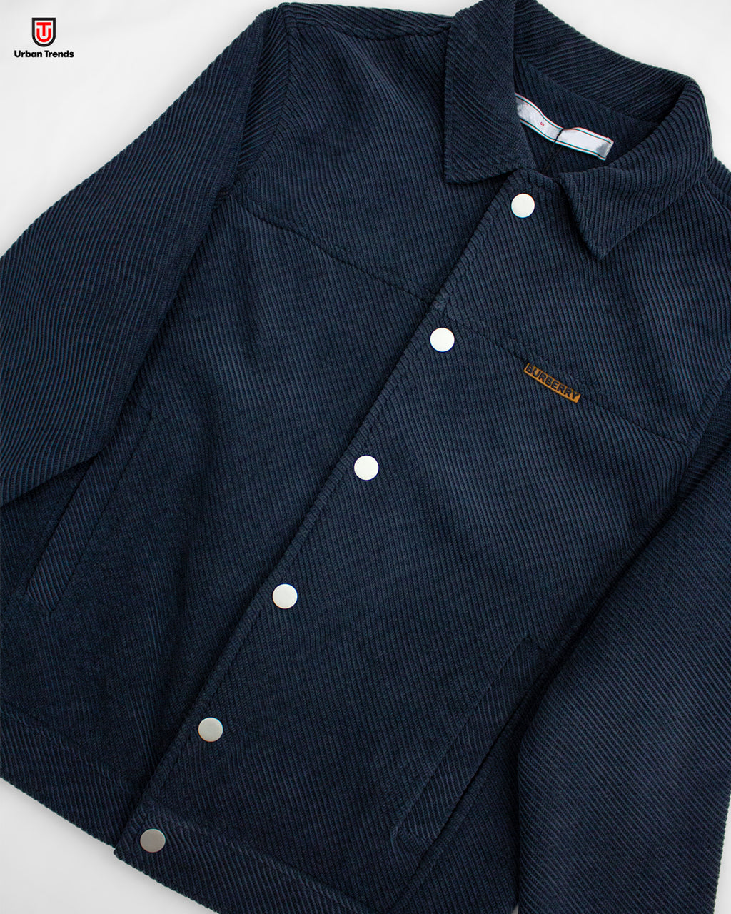 Premium Navy Corduroy Jacket