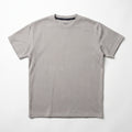 Light Grey Textured Ribbed Tee