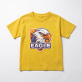 Bright Yellow 'Eagle' Mascot Tee
