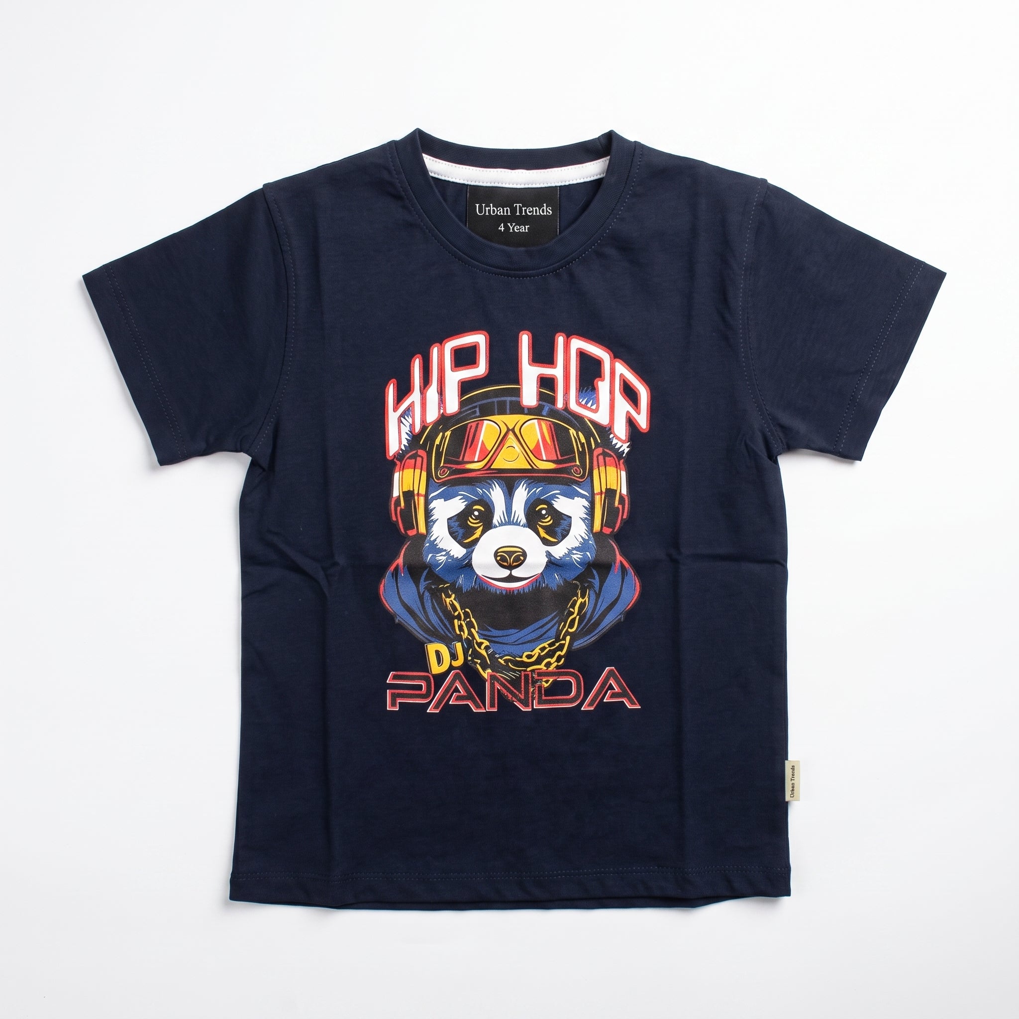 Navy 'DJ Panda' Hip Hop Tee