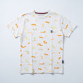 Abstract Squiggle Print Tee