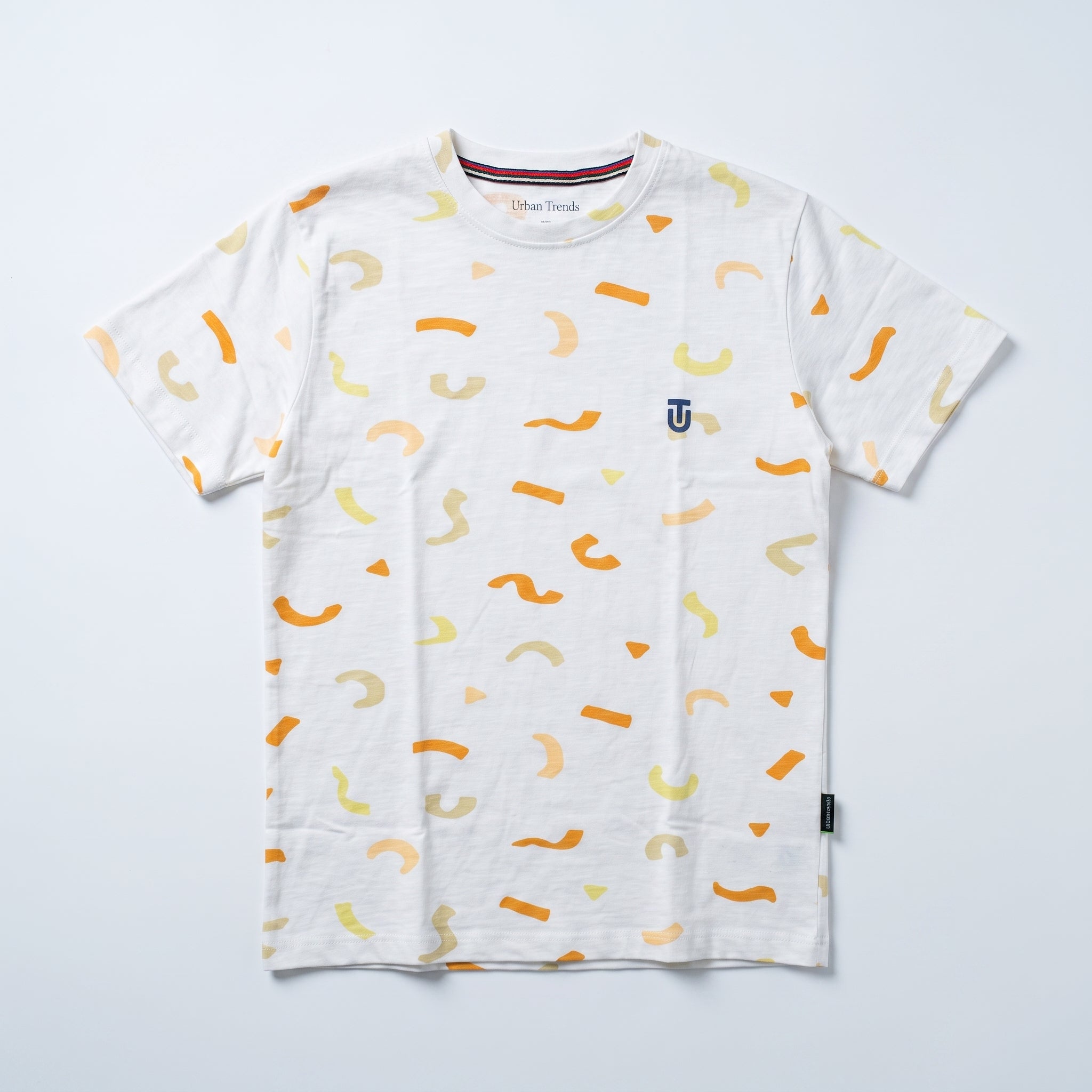 Abstract Squiggle Print Tee