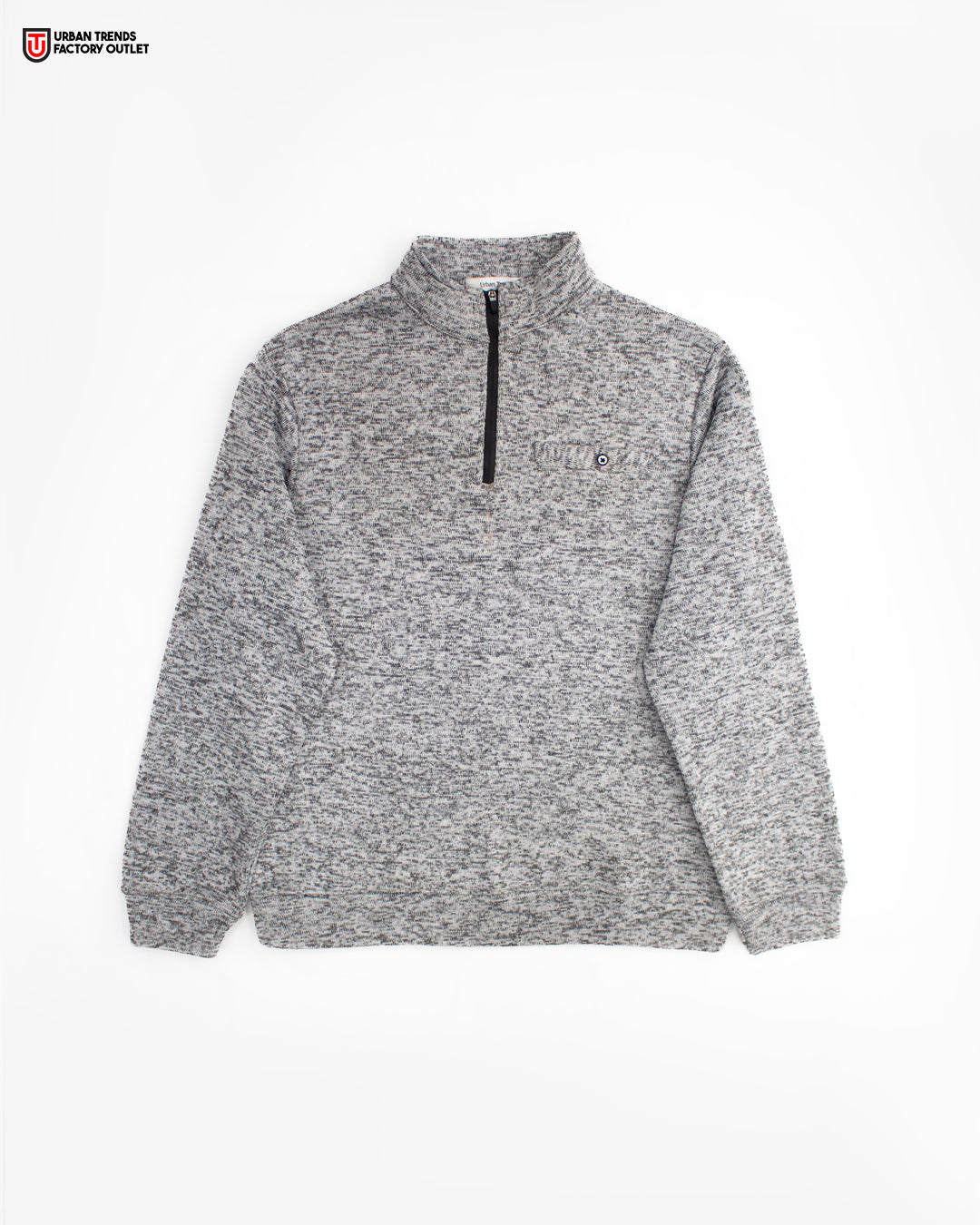 Essential Mock Neck Half-Zipper