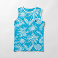 Cyan Tropical Palm Sando