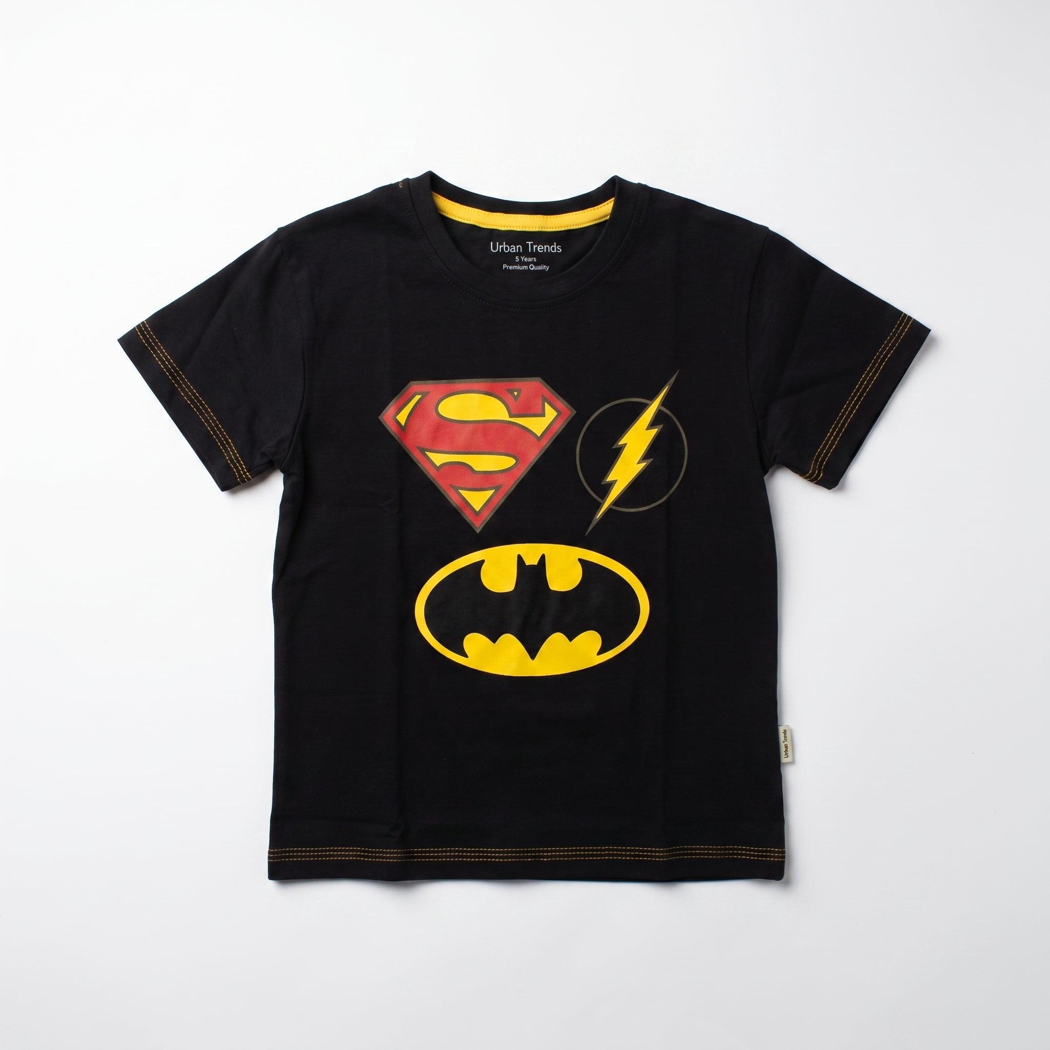 Superhero Emblem Graphic Tee