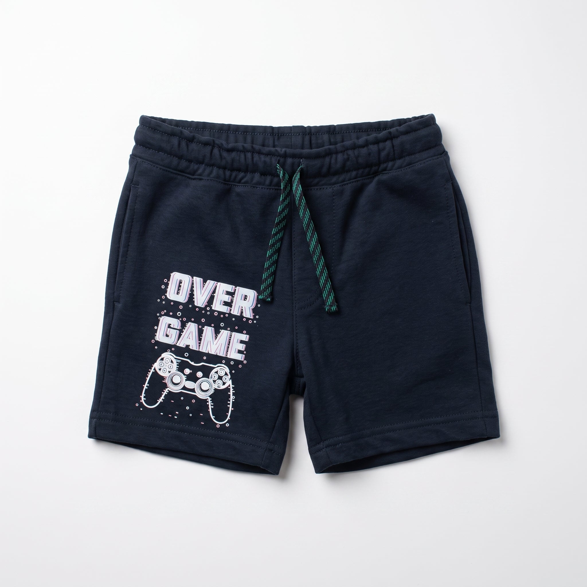 Navy 'Over Game' Shorts