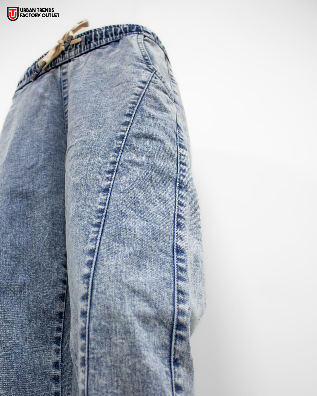 Urban Seam-Line Denim Pant