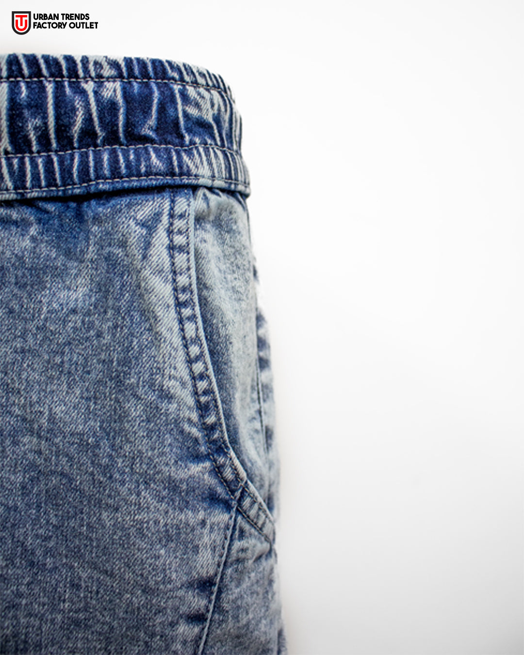 Urban Seam-Line Denim Pant