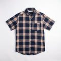 Navy Plaid Shirt