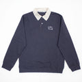 Navy Long-Sleeve Rugby Polo