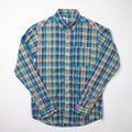 Teal Plaid Shirt