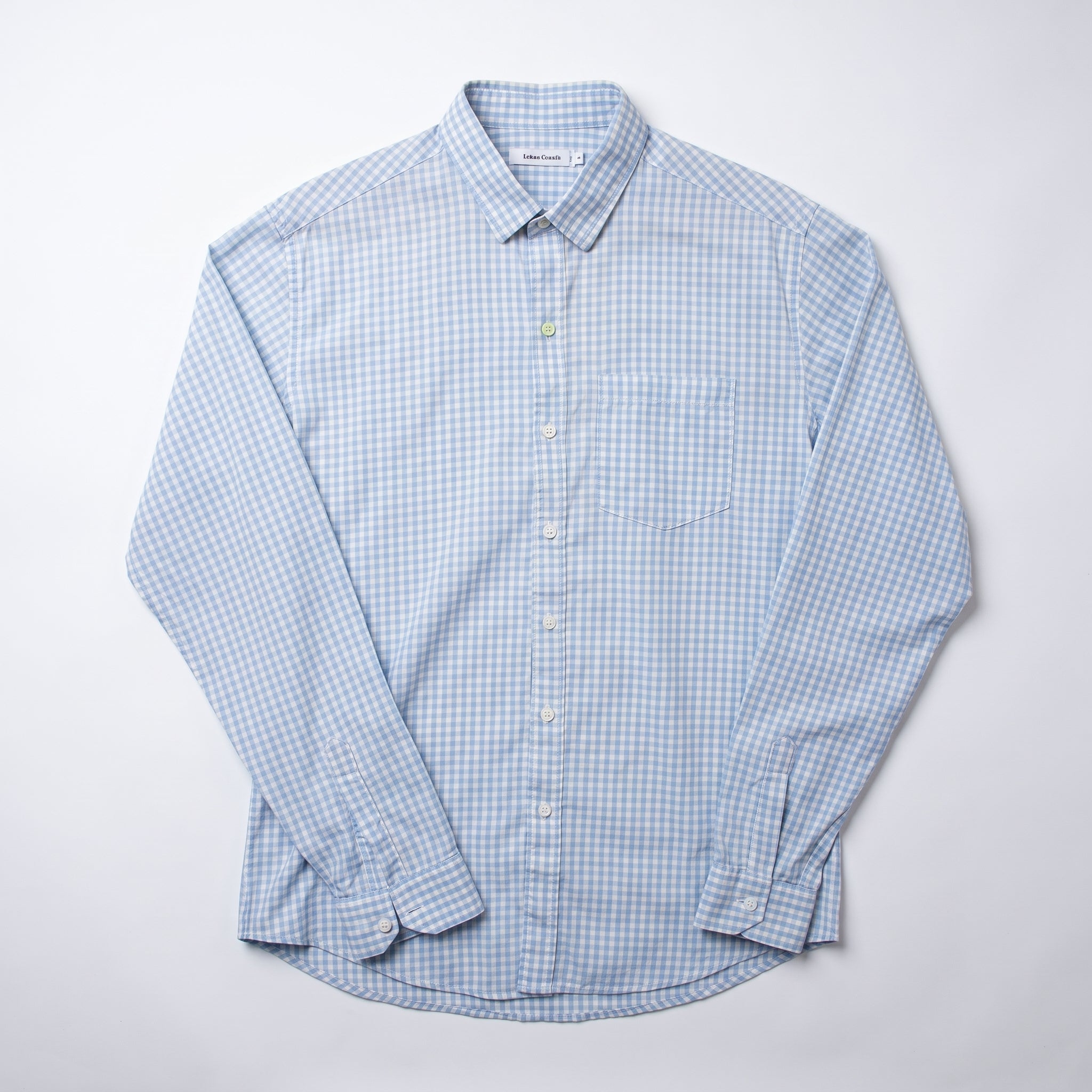 Blue Gingham Shirt