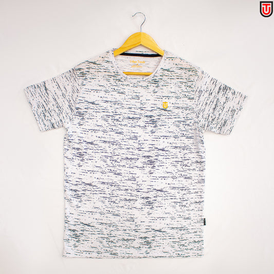 White Black Lines T-Shirt