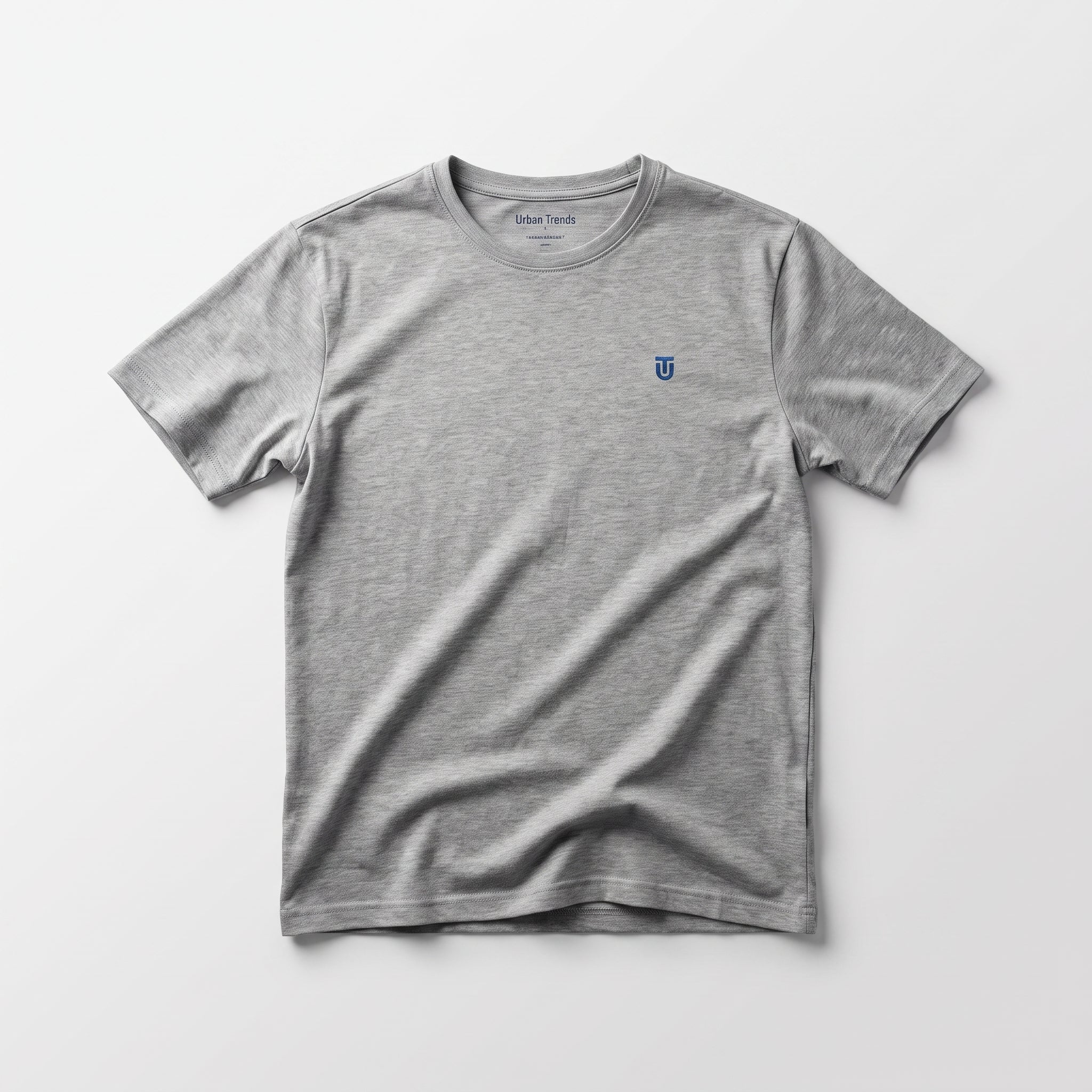Grey Essential Crewneck Tee