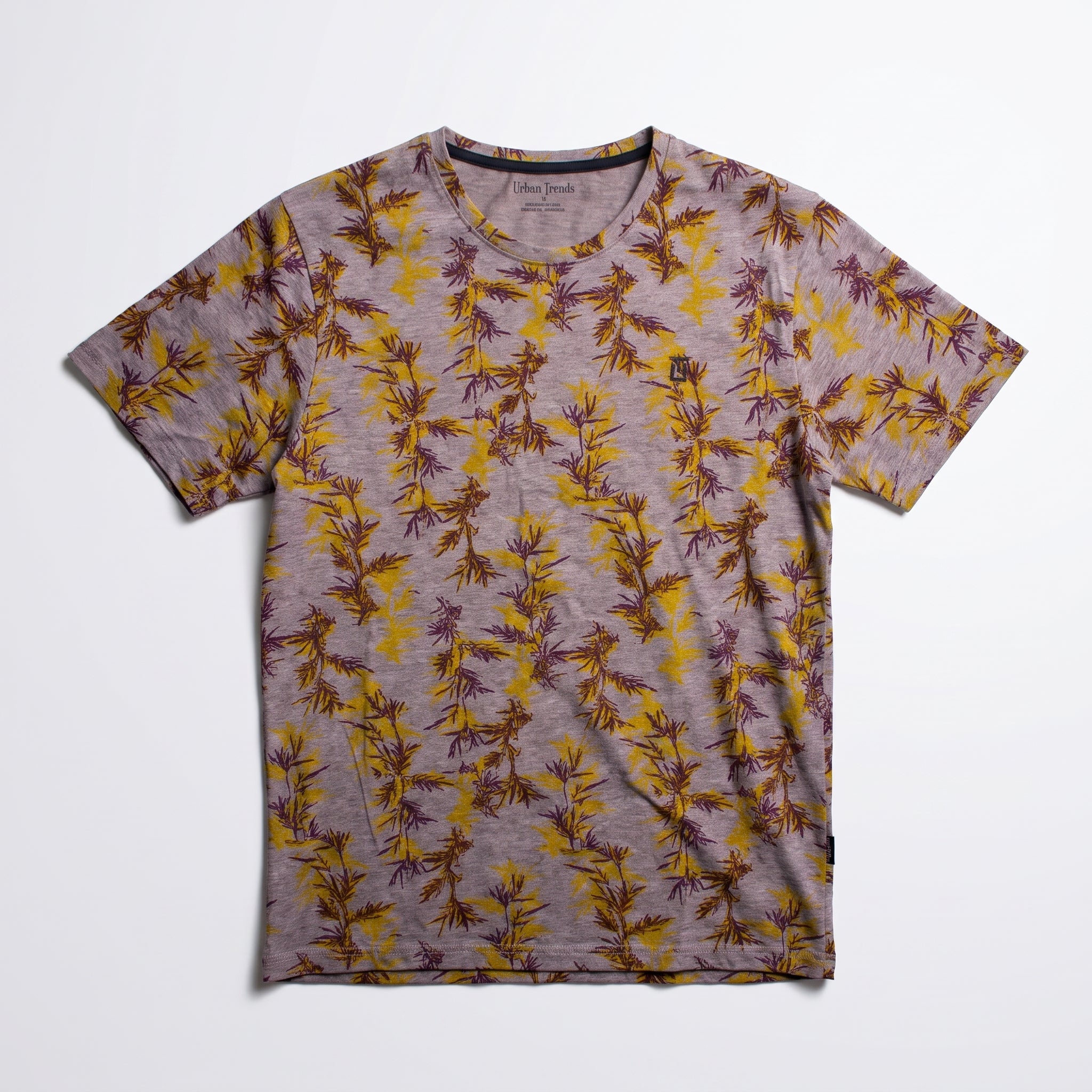 Mauve Floral Print Tee