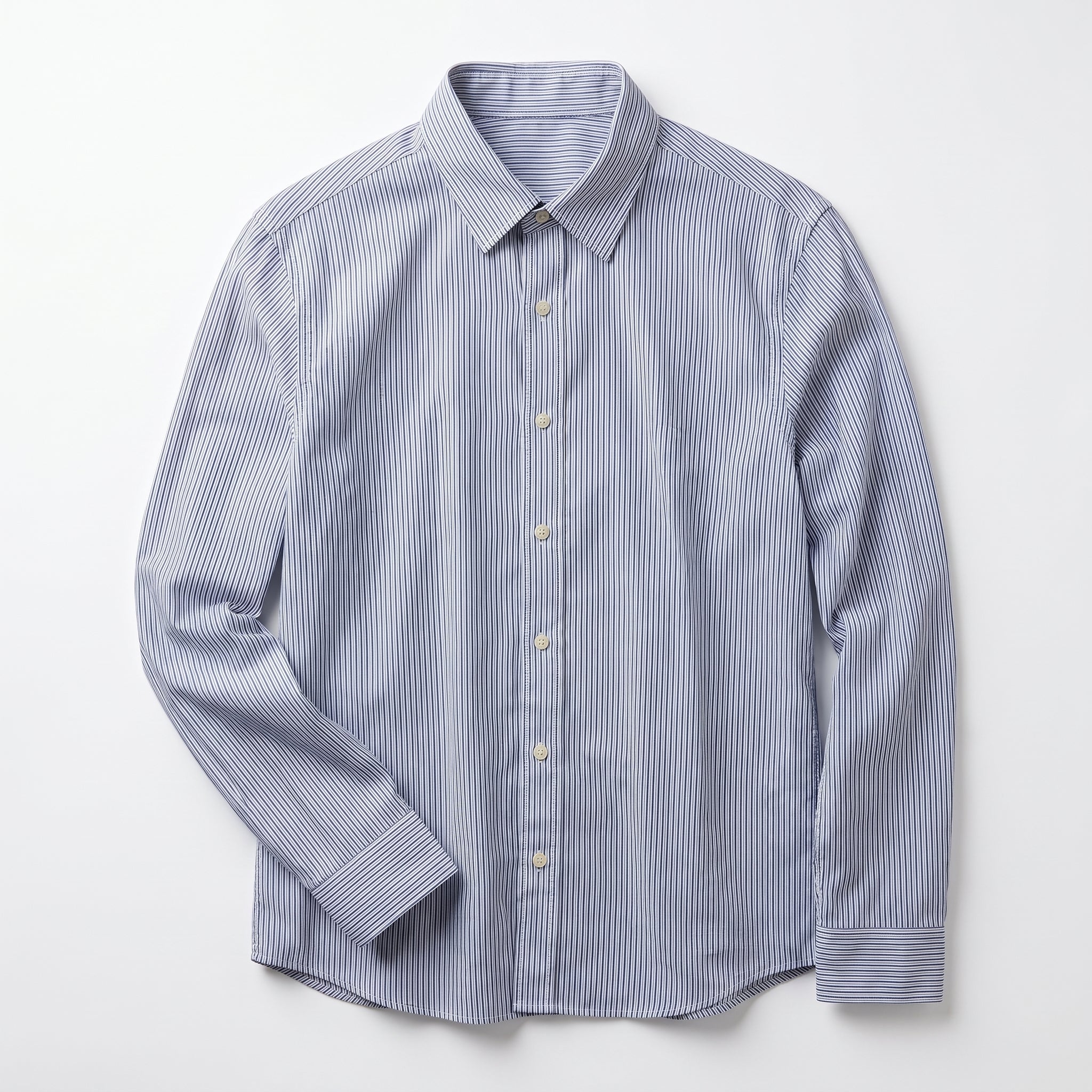 Blue Micro Stripe Shirt