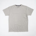 Light Grey Waffle-Knit Crewneck Tee