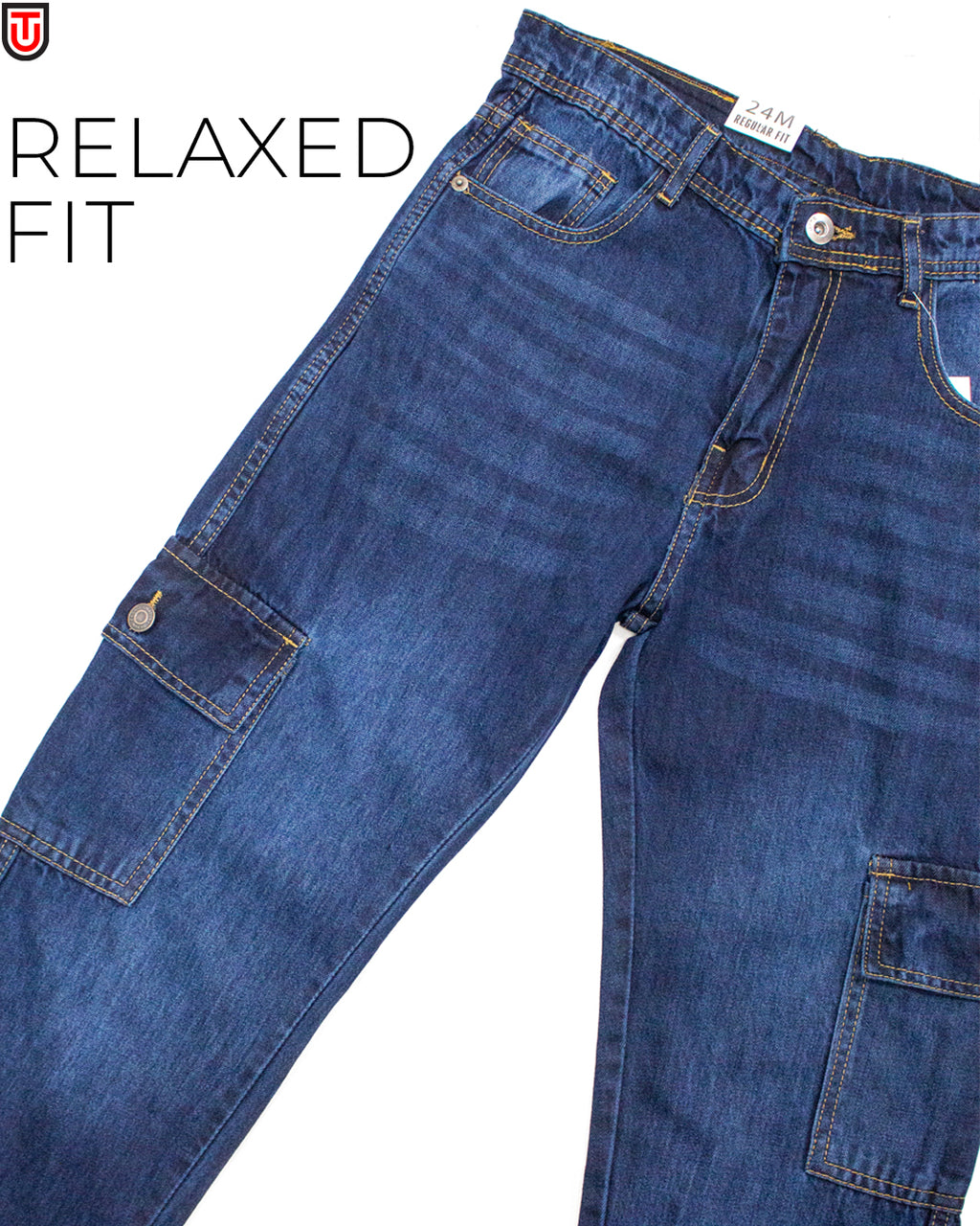 Urban Voyager Relaxed Cargo Jeans