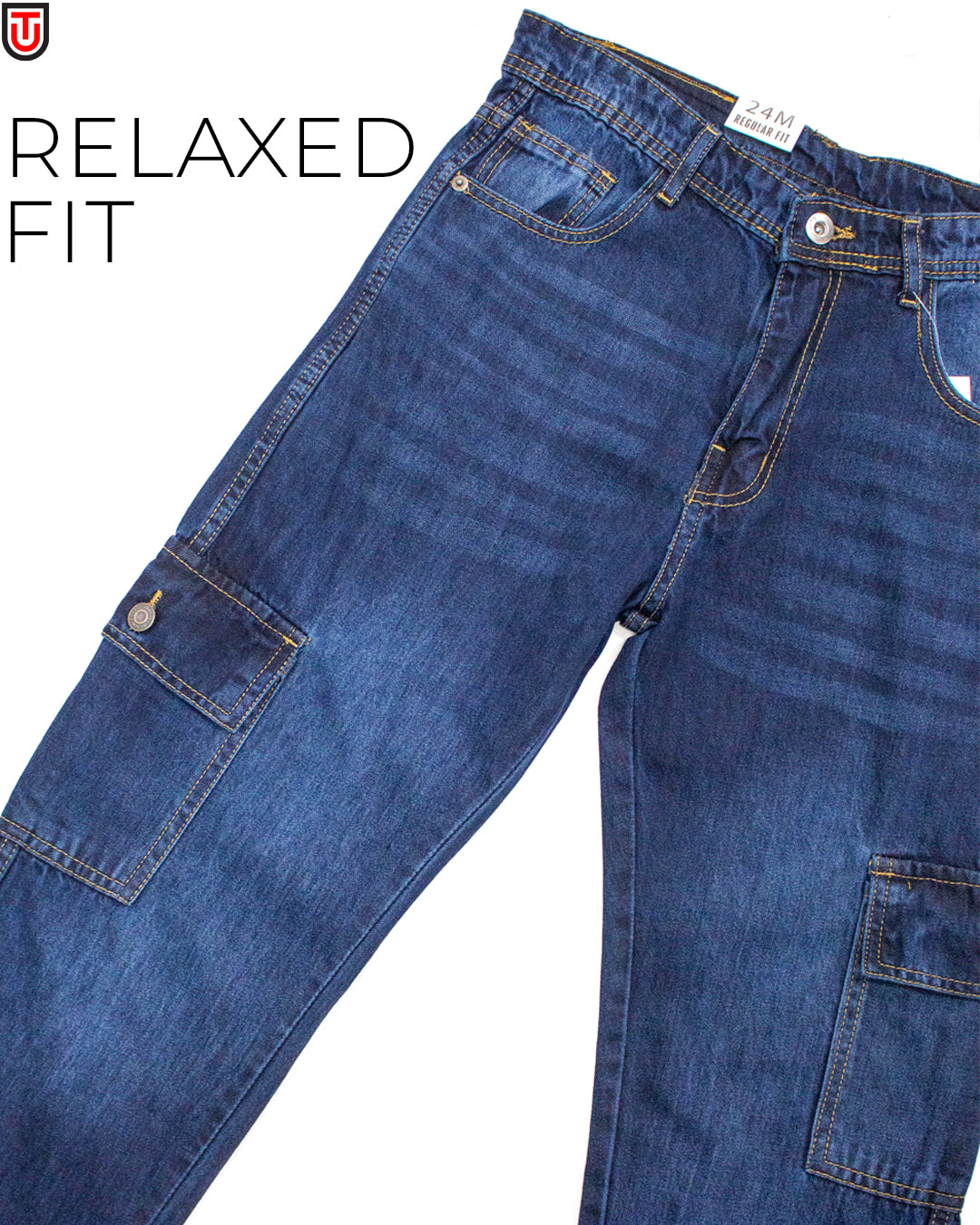 Urban Voyager Relaxed Cargo Jeans