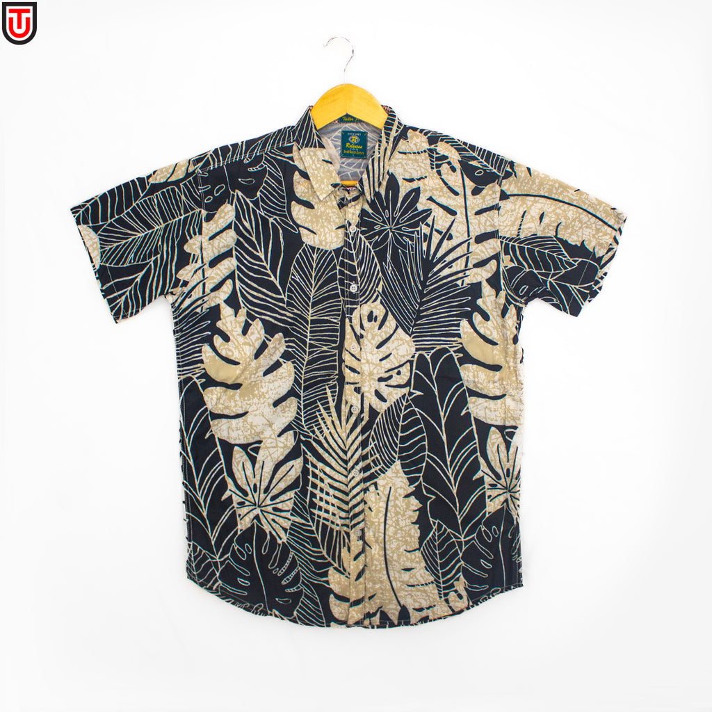 Island Vibe Short-Sleeve Button-Down