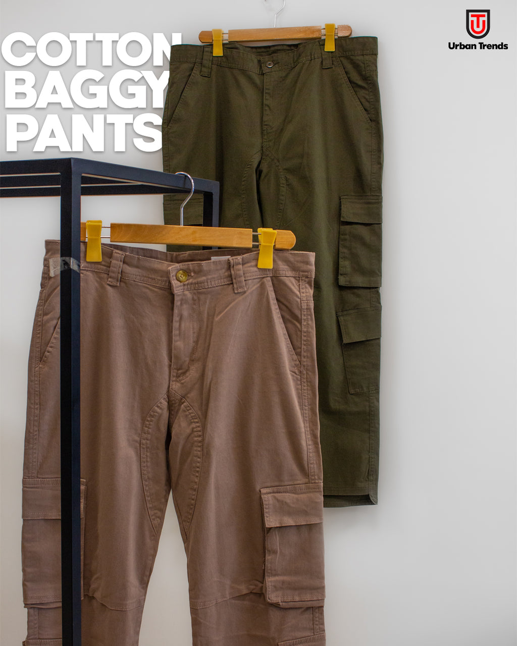 Tactical Cotton Loose-Fit Cargos