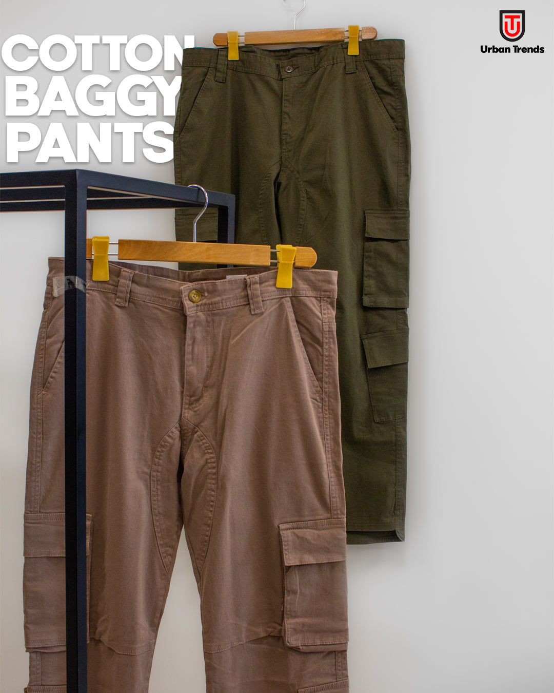 Tactical Cotton Loose-Fit Cargos