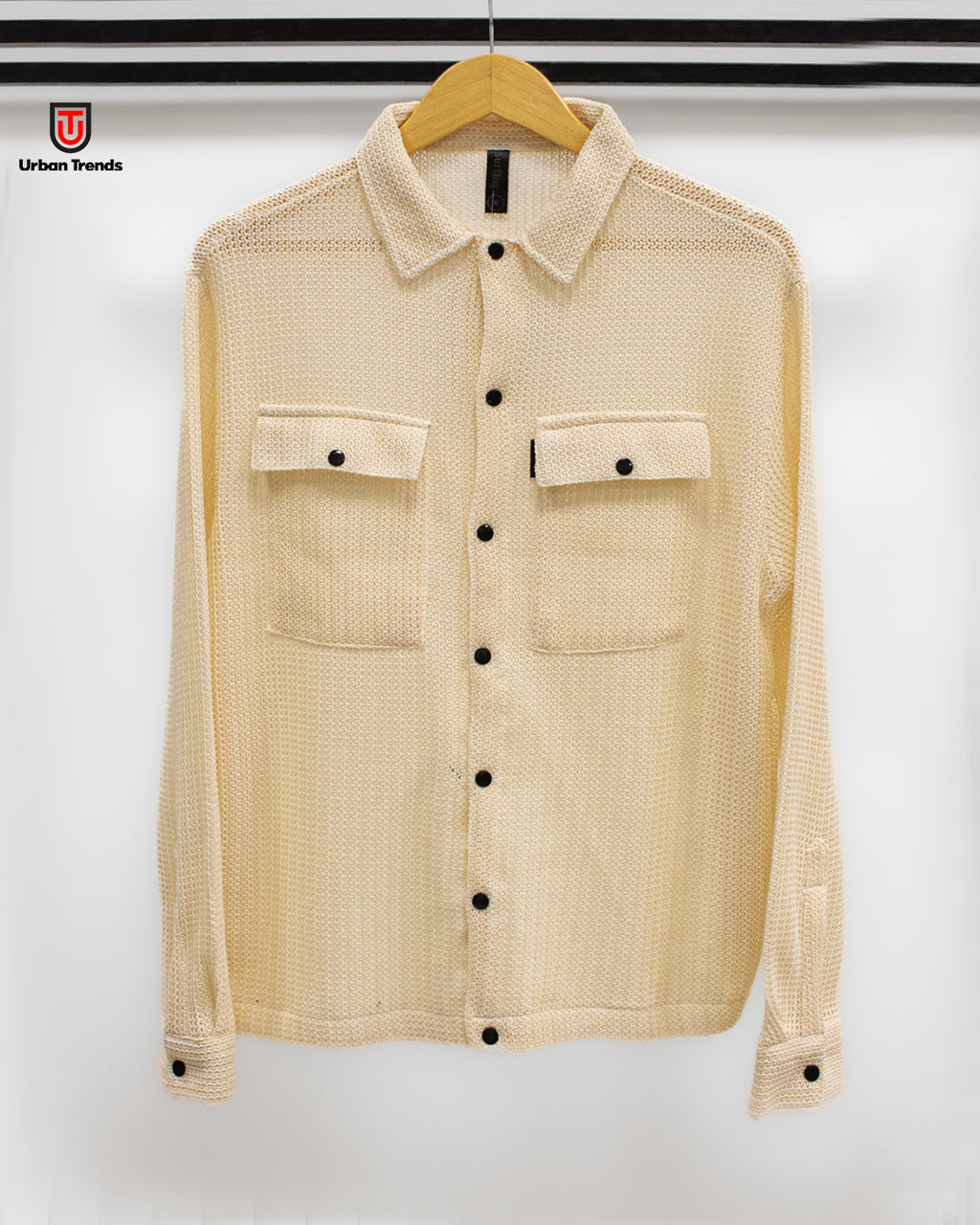 Urban Artisan Crochet Overshirt