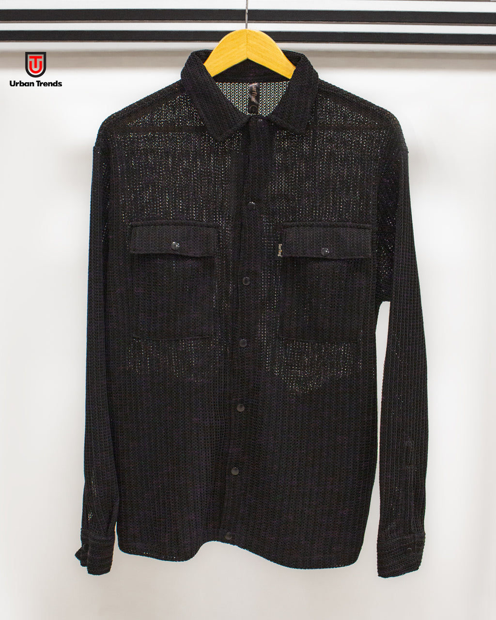 Urban Artisan Crochet Overshirt