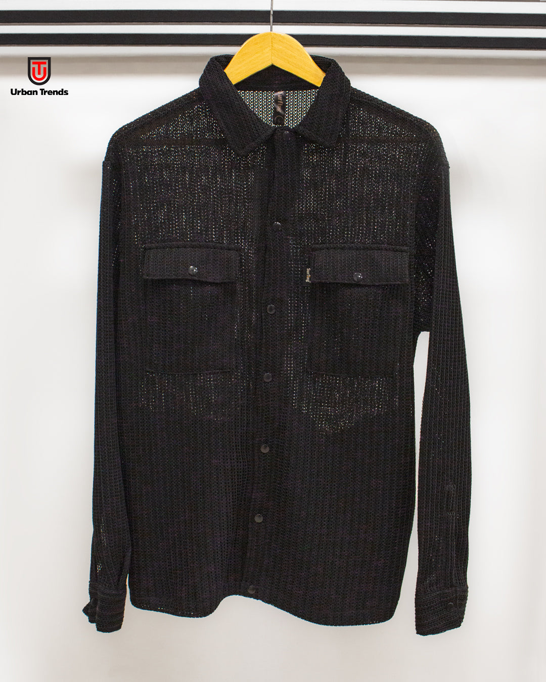 Urban Artisan Crochet Overshirt