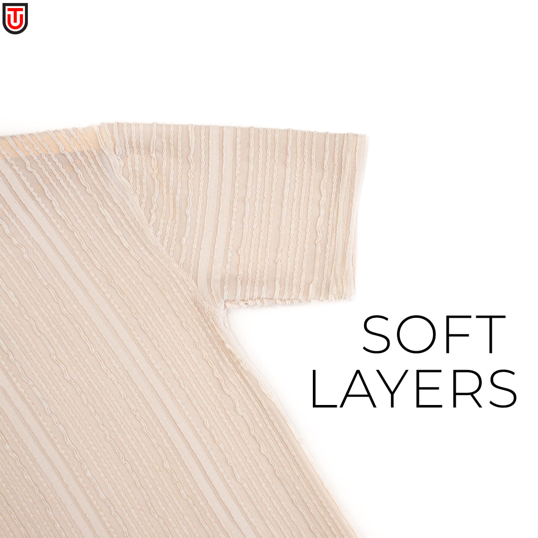 Ripple-Knit Essential Tee